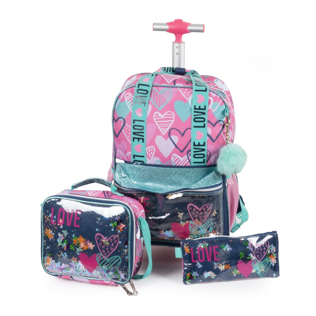 شنطة ترولي 17 انش 3 قطع / ZF-T100