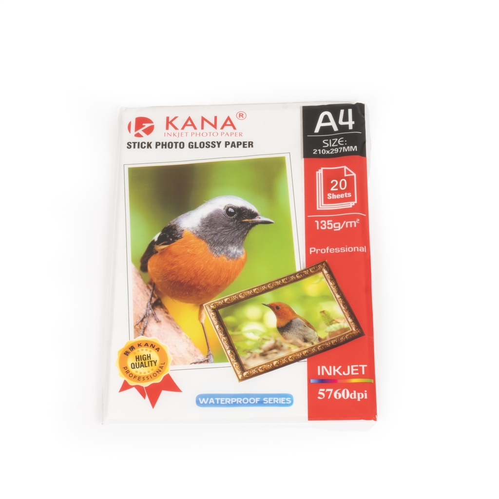 [2182] ورق A4  ستكر لماع