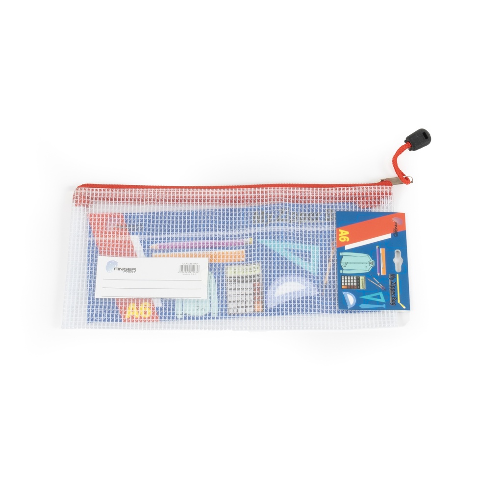 [2235] فايل سحاب نايلون شبك سميك بطابعA6