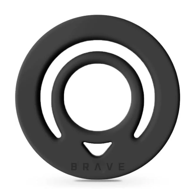 [2326] بريف  - حامل حلقة الإصبع مغناطيس -  جراي