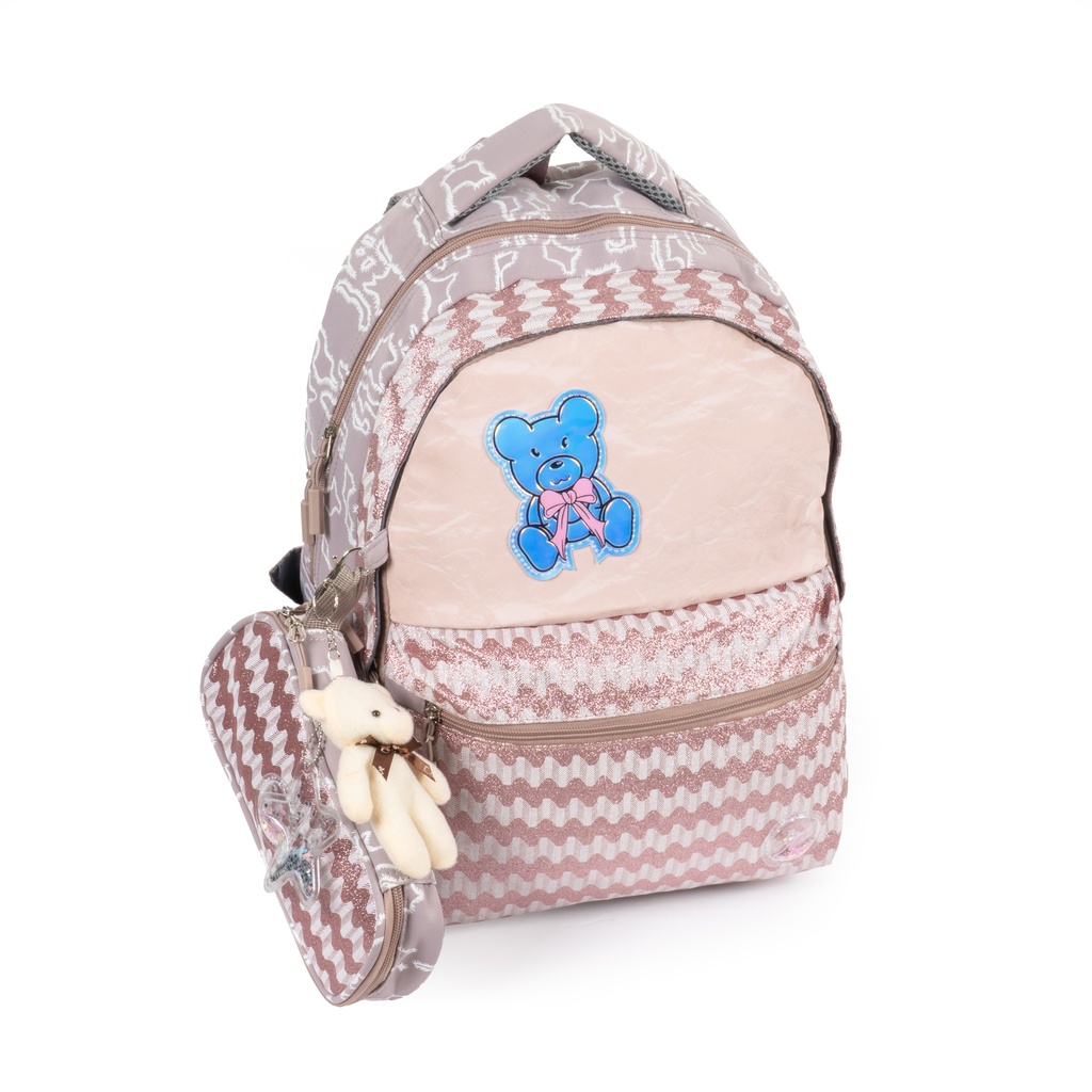 [305] Backpack with ZC-2508B Pencil Case