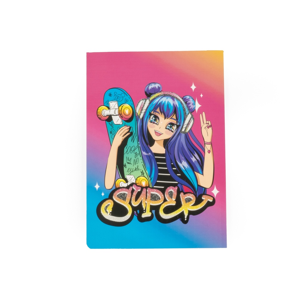 [3246] دفتر مسطر 7*9  عربى 80ورقة ZN-579/GIRL تركي