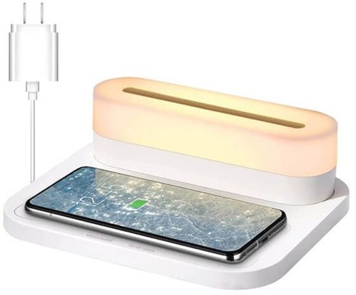 [3437] اولز - شاحن لاسلكي PowerLamp مع مصباح LED