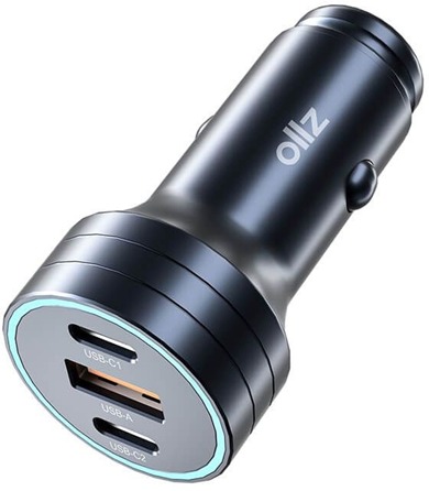 [3443] أولز - شاحن سيارة بقوة 33  وات مزود ب 3  مخارج