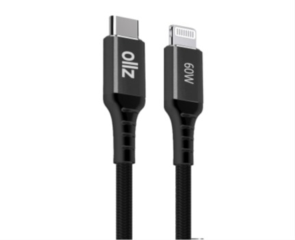 اولز - كابل تايب سي الي لايتنج 100 واط 1.2 متر