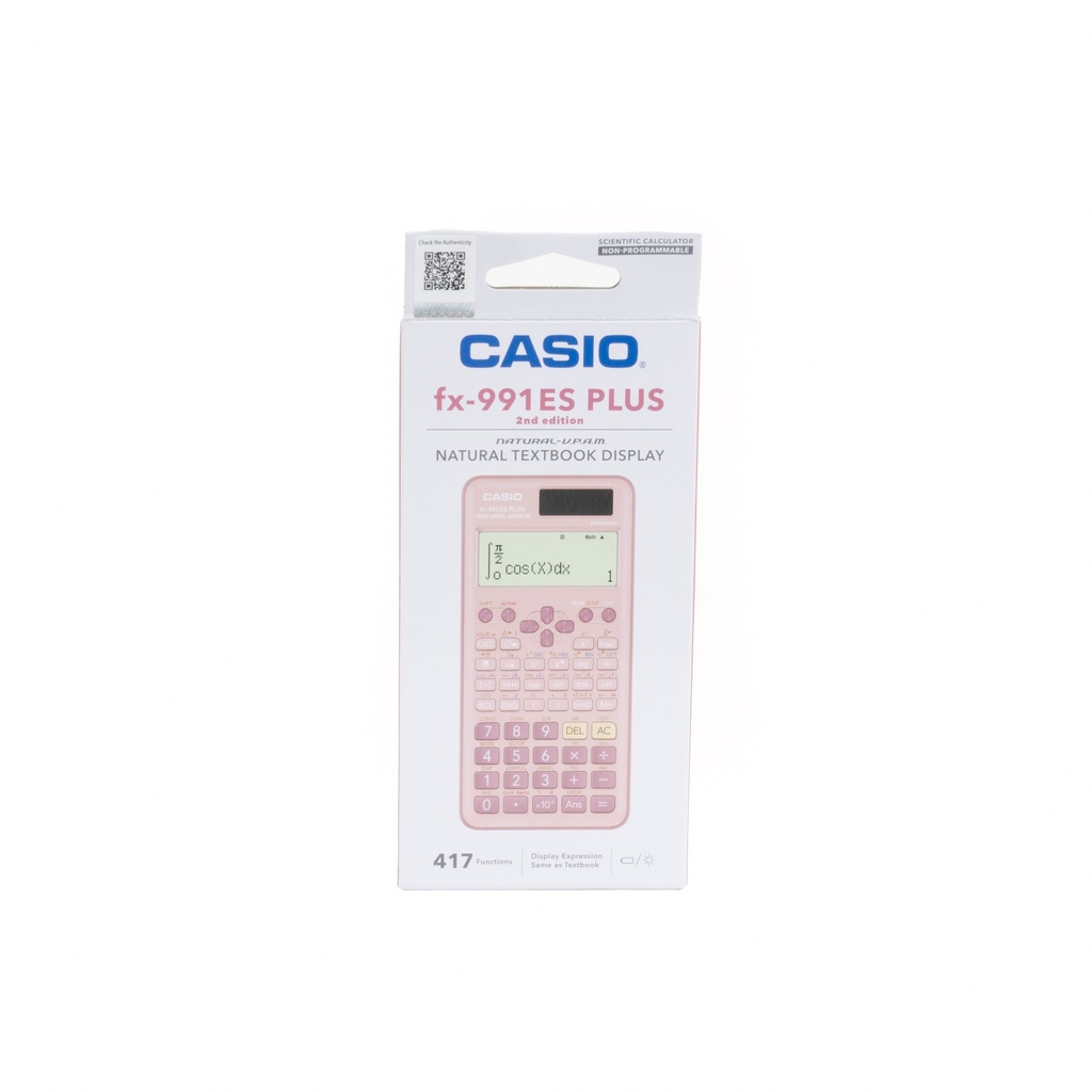 [3471] FX-991ESPLUS2PKWDT آلة حاسبة علمية - وردي