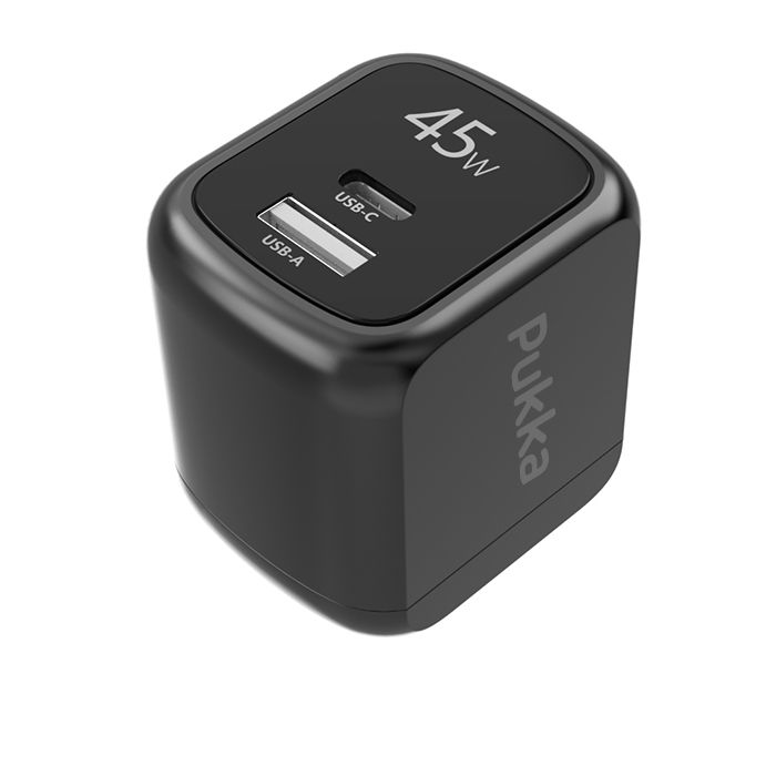 بوكا شاحن حائط بقوة 45 واط - اسود