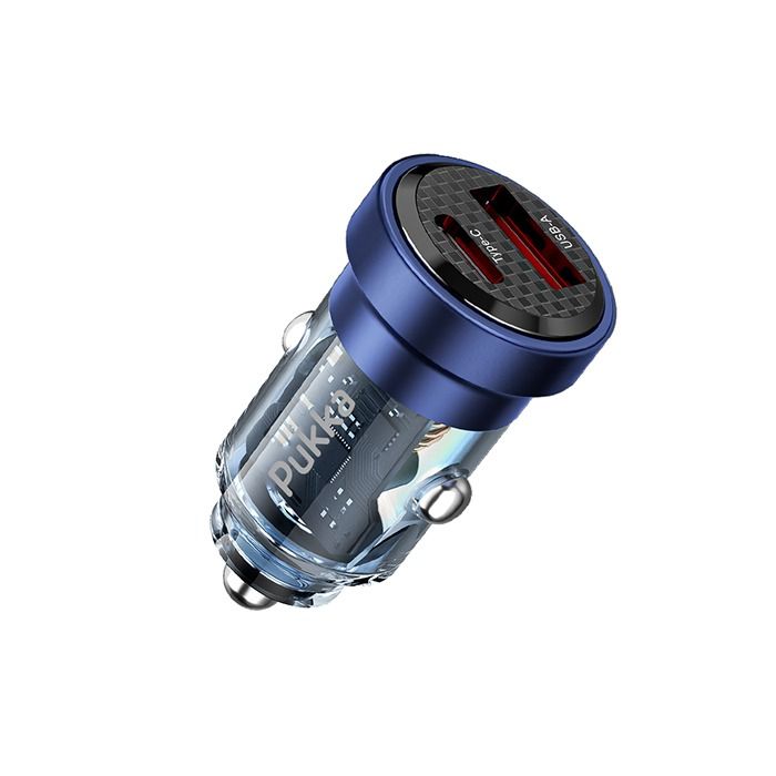 بوكا شاحن سيارة -أزرق غامق