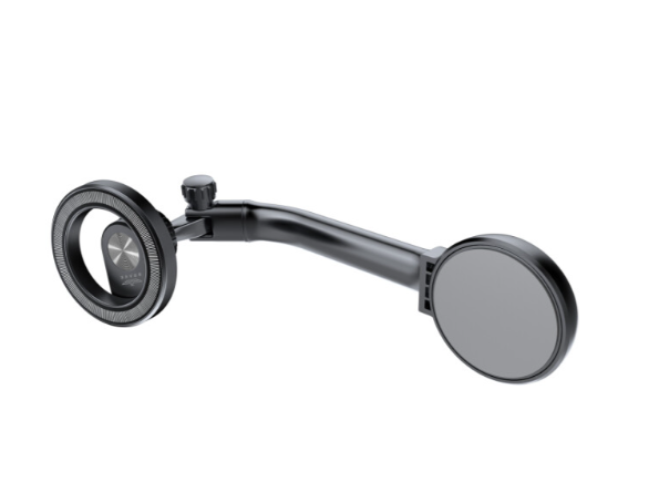 [3684] بريف حامل هاتف السيارة MagSafe BHL-51 - قابل للطي، قابل للدوران 360  درجة، عالمي - أسود