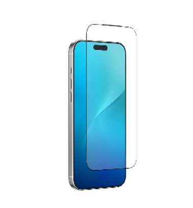 امازينج أيفون 17برو ماكس 6.9 ثلاثي الأبعاد مغطى بالكامل فلتر رؤية ضد الأتربة زجاج تيتان شفاف