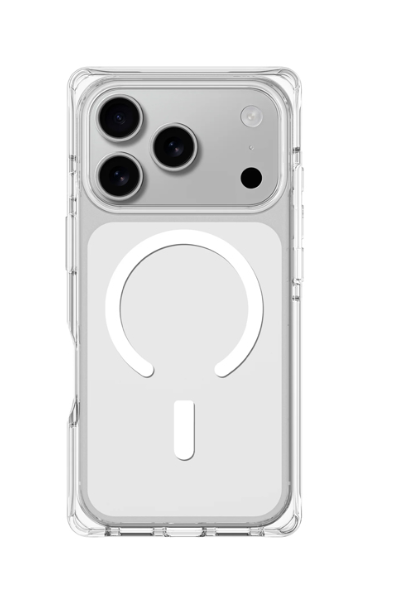 [3732] اميزنج - جراب AMAZINGTHING OMNI MAGSAFE المقاوم للسقوط لهاتف IPHONE 17  PRO 6.3 (اللون: شفاف)