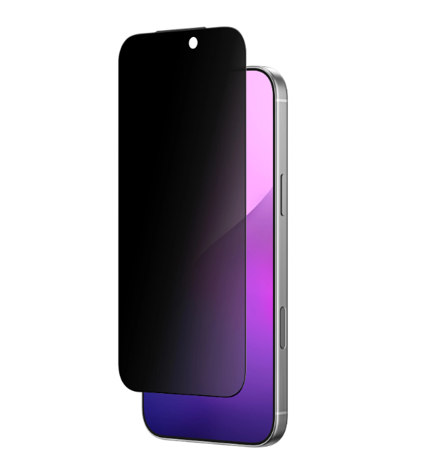 اميزنج - حماية شاشة ثلاثي أبعاد بتغطية كاملة بفلتر غبار و تقنية حماية الخصوصية لهاتف أيفون 17 برو