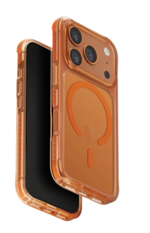 [3838] يونك - كفر Uniq Hybrid Combat Magsafe لهاتف Apple iPhone 17 Pro Max - برتقالي فولت