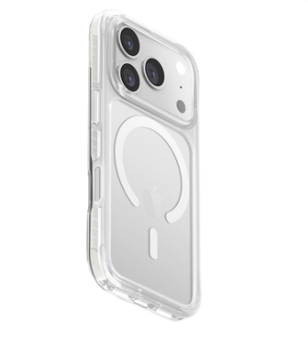 [3855] يونك - كفر  Uniq Hybrid Combat Magsafe لهاتف Apple iPhone 17 Pro - أبيض ناصع