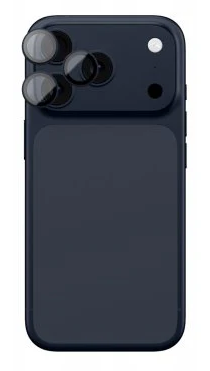 [3918] اميزنج - واقي عدسة الكاميرا المتوافق مع iPhone 17 Pro من  باللون الأزرق مع جهاز تطبيق