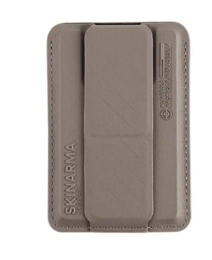 [3976] سكينارما - حامل بطاقة  مع حامل قبضة - بيج