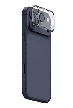 [3977] سكينارما - حامي عدسة الكاميرا غير اللامعة من سلسلة ماجما من  iPhone 17 Pro Max أزرق