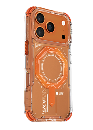 [3982] سكينارما - كفر  17  برو ماج تشارج تثبيت مغناطيسي - برتقالي