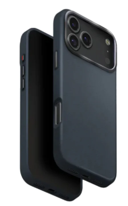 يونيك هايبرد ليدن ماج سيف حافظة لـ ابل ايفون 17 برو - رماد أزرق