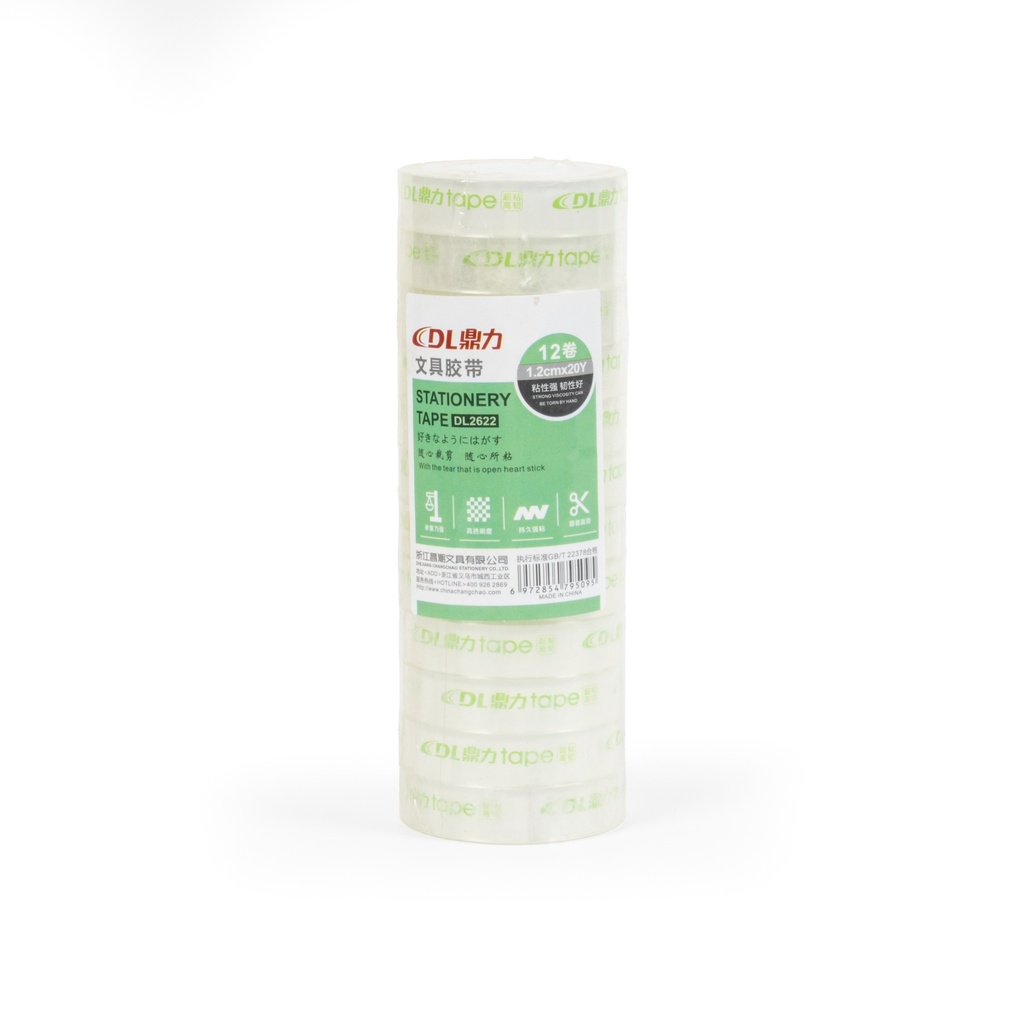 [446] تيب شفاف صغير 12  حبة DL2622