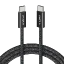 [478] انكر كابل زولو يو اس بي سي إلى يو اس بي سي مضفر  - 240  واط / 1.8  متر - أسود