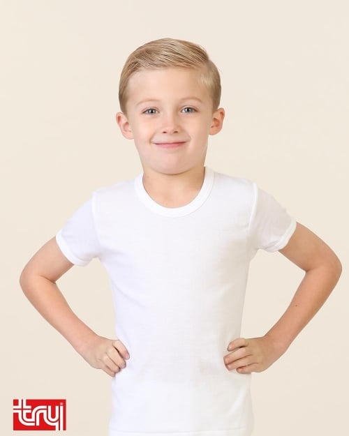 تراي فانلة نصف كم ولادي (3-4)