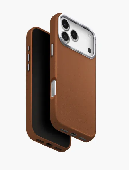 [UNIQ-IP6.9P( 2025 ) LYDMCML] يونيك - كفر جلد فاخر يتناسب مع ايفون 17  بروماكس