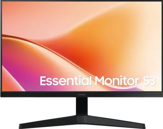 [LS24F330EAMXUE] شاشة سامسونج S3 S24F330EAM مقاس 24  بوصة بدقة FHD وتقنية VA ومعدل تحديث 100  هرتز وزمن استجابة 5  مللي ثانية (GTG) من الفئة الأساسية LS24F330EAMXUE