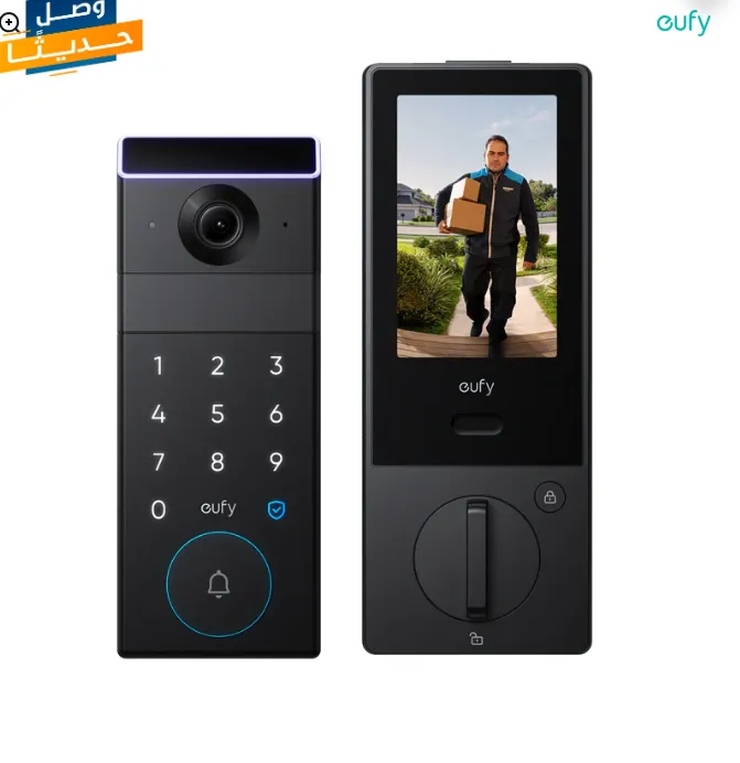 EUFY - قفل يوفي فاميلي لوك إس 3 ماكس + شاشة ذكية E10