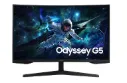 سامسونج - شاشة الألعاب المنحنية Odyssey G5 G55C QHD مقاس 32 بوصة وبمعدل تحديث 165 هرتز
