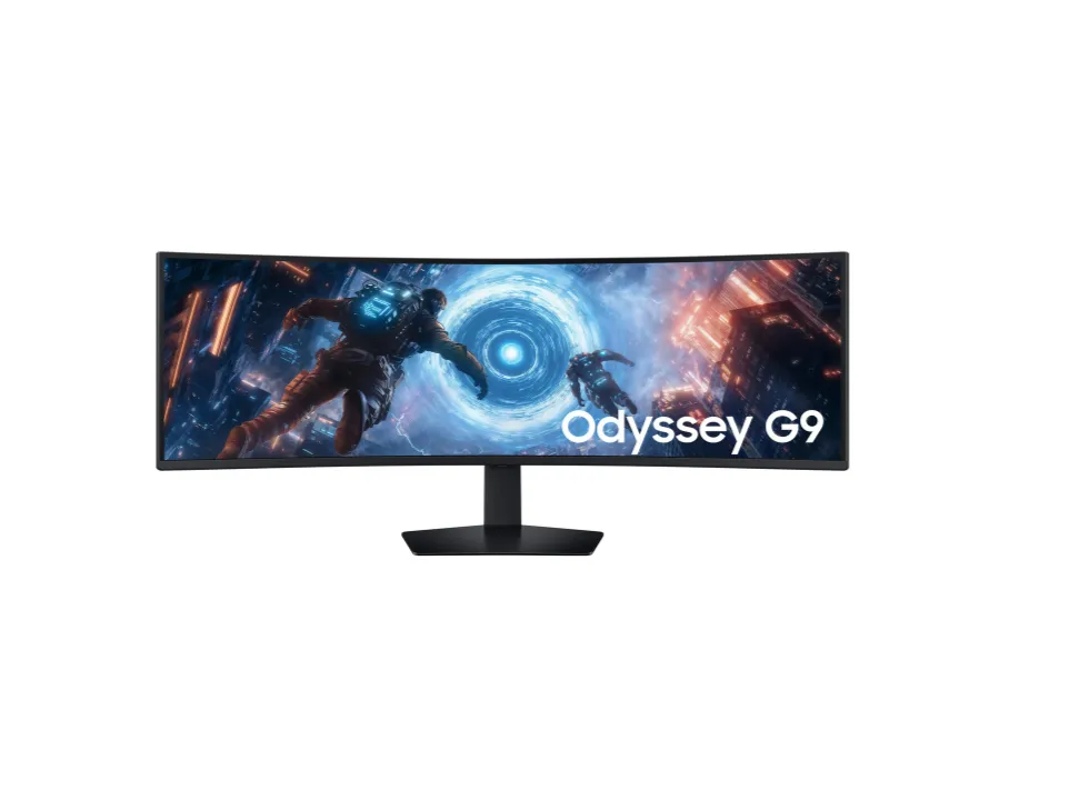 [LS49FG910EMXUE] سامسونج - شاشة ألعاب Odyssey G9  طراز G91F بدقة DQHD مقاس 49  بوصة ومعدل تحديث 144  هرتز