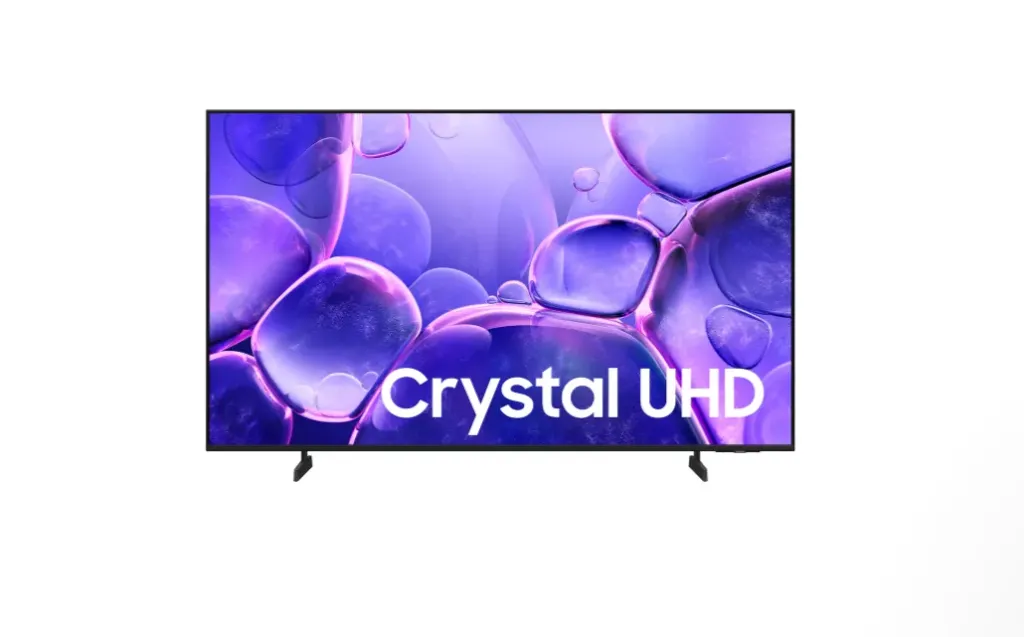 [UA55U8000FUXZN] سامسونج - تلفزيون ذكي كريستالي فائق الوضوح 4K U8000F مقاس 55  بوصة (2025)