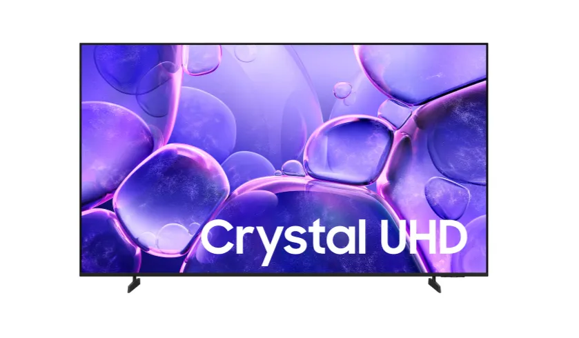 سامسونج - تلفزيون ذكي كريستالي فائق الوضوح 4K U8000F مقاس 65 بوصة (2025)