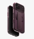 يونيك - كفر Heldro Air Grip - للايفون 18 بروماكس - عنابي