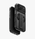يونيك - كفر Heldro Air Grip - اسود - للايفون 18 برو